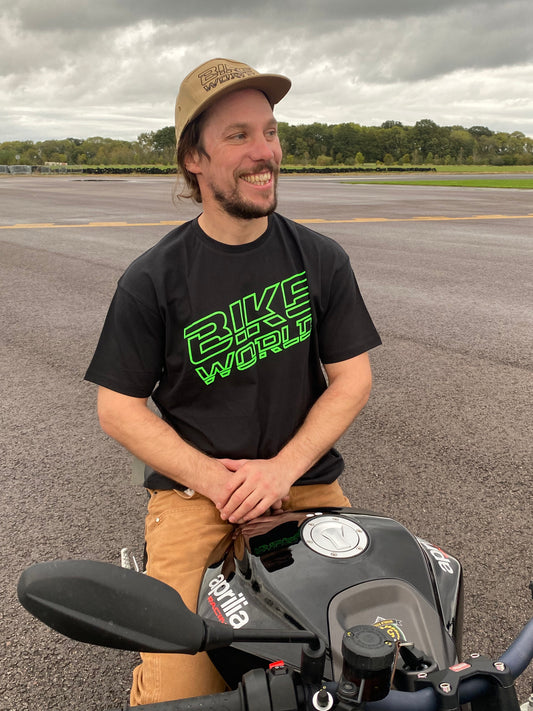 Bike World Logo Tee - Black