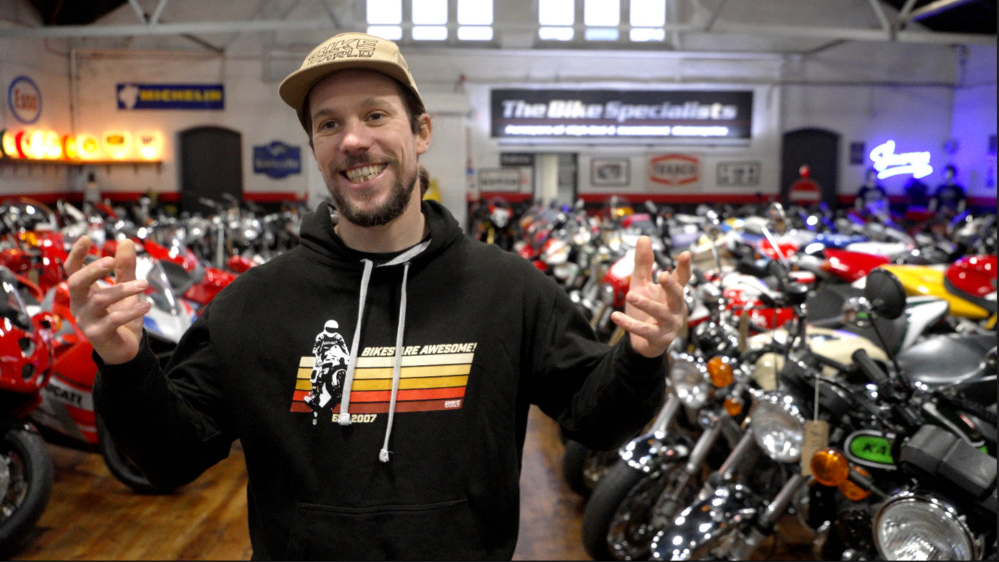 Bikes Are Awesome Hoodie - Black