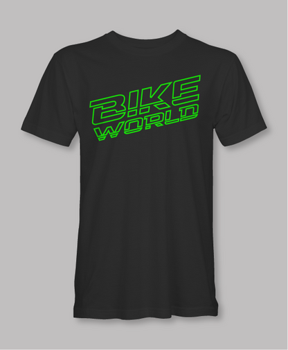 Bike World Logo Tee - Black